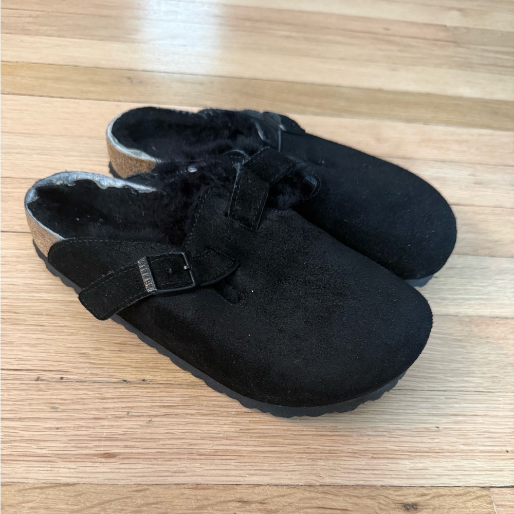 Birkenstock Boston w/ Shearling